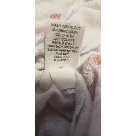 Mudd White Cold Shoulder Flowered T-Shirt - Picture 10 of 10